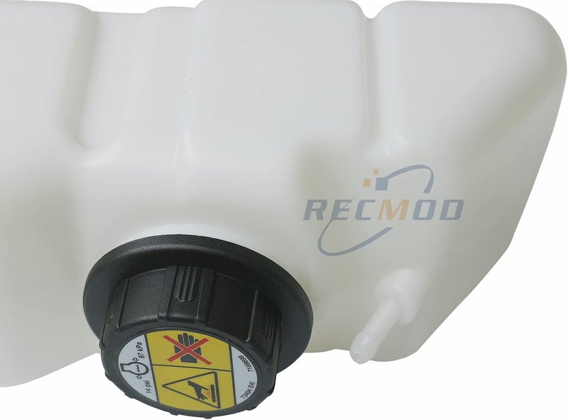 Recmod Store 6732375 Water Coolant Tank Radiator Reservoir Bottle Expansion Tank with Cap 6733429 for Bobcat Loader A300 S130 S150 S160 S175 S185 S205 S220 S250 S300 S330 T180 T190 T250 T300 T320 - Image 3